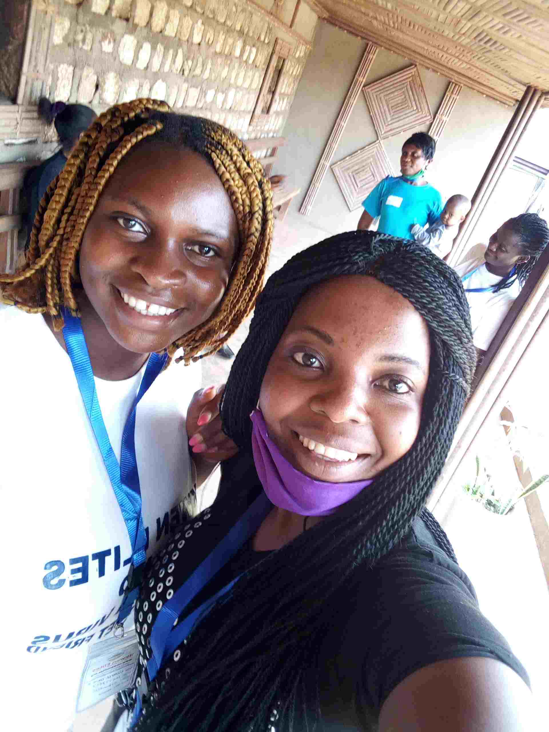 Immaculate and Claudette Immaculate and Claudette